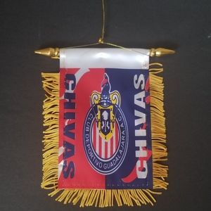 Chivas banderita para el carro